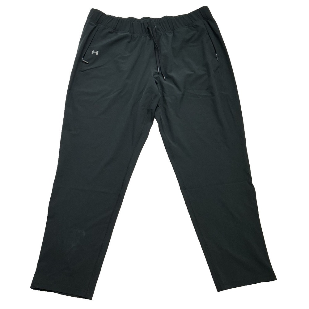 Under Armour Outrun the Storm Athletic Pants Womens 2XLT Black 1281921 NEW